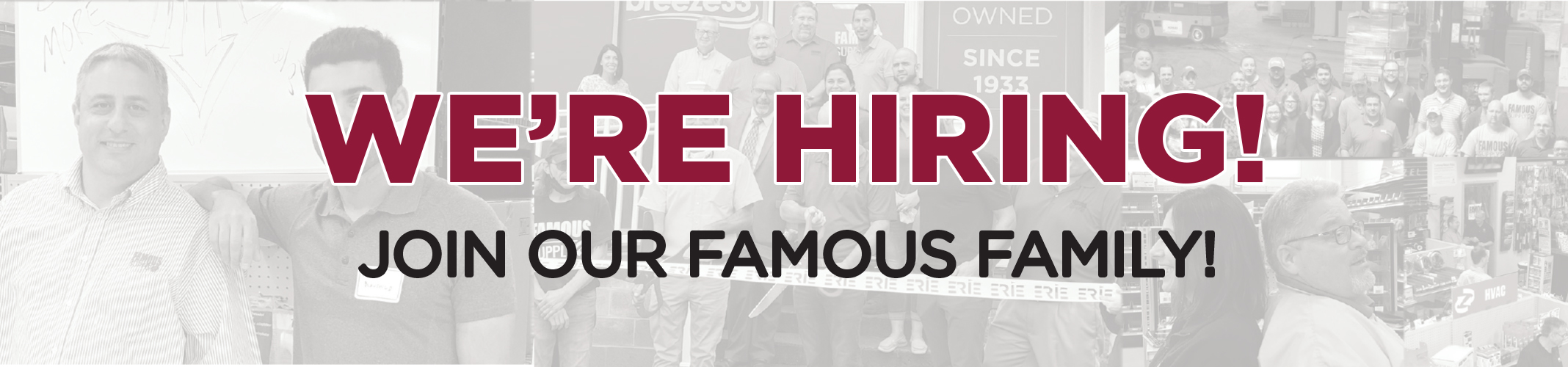 2022 Famous Open House Hiring Event