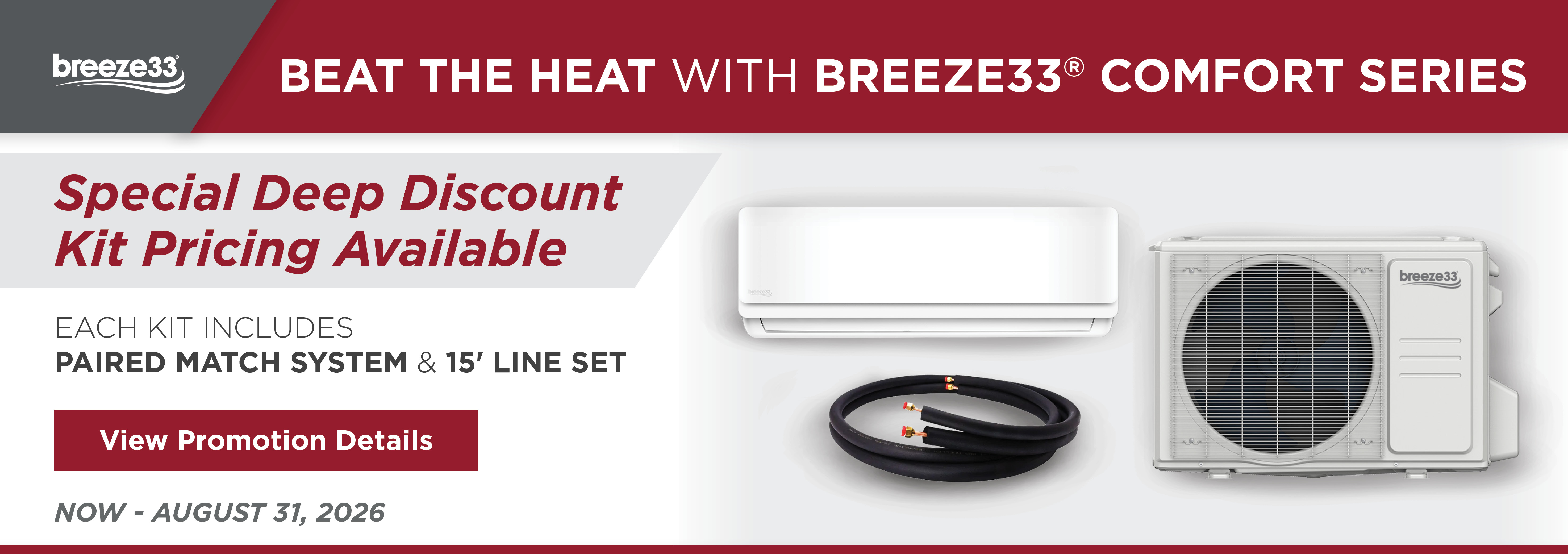 Beat the Heat with Breeze33 Comfort Series