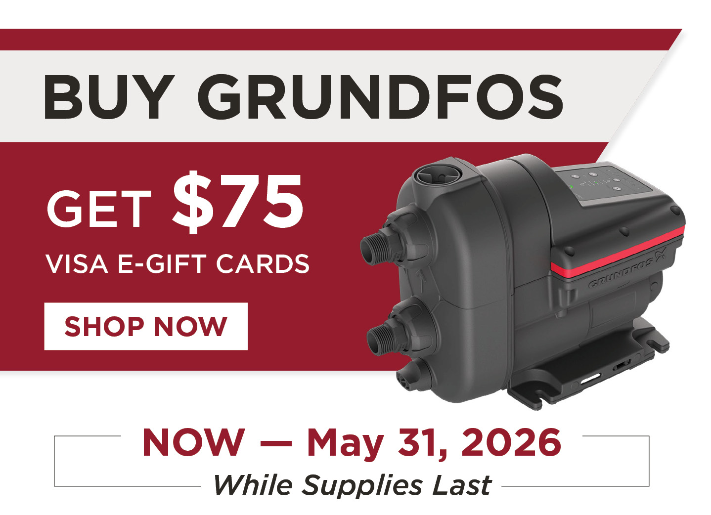Grundfos eRebate