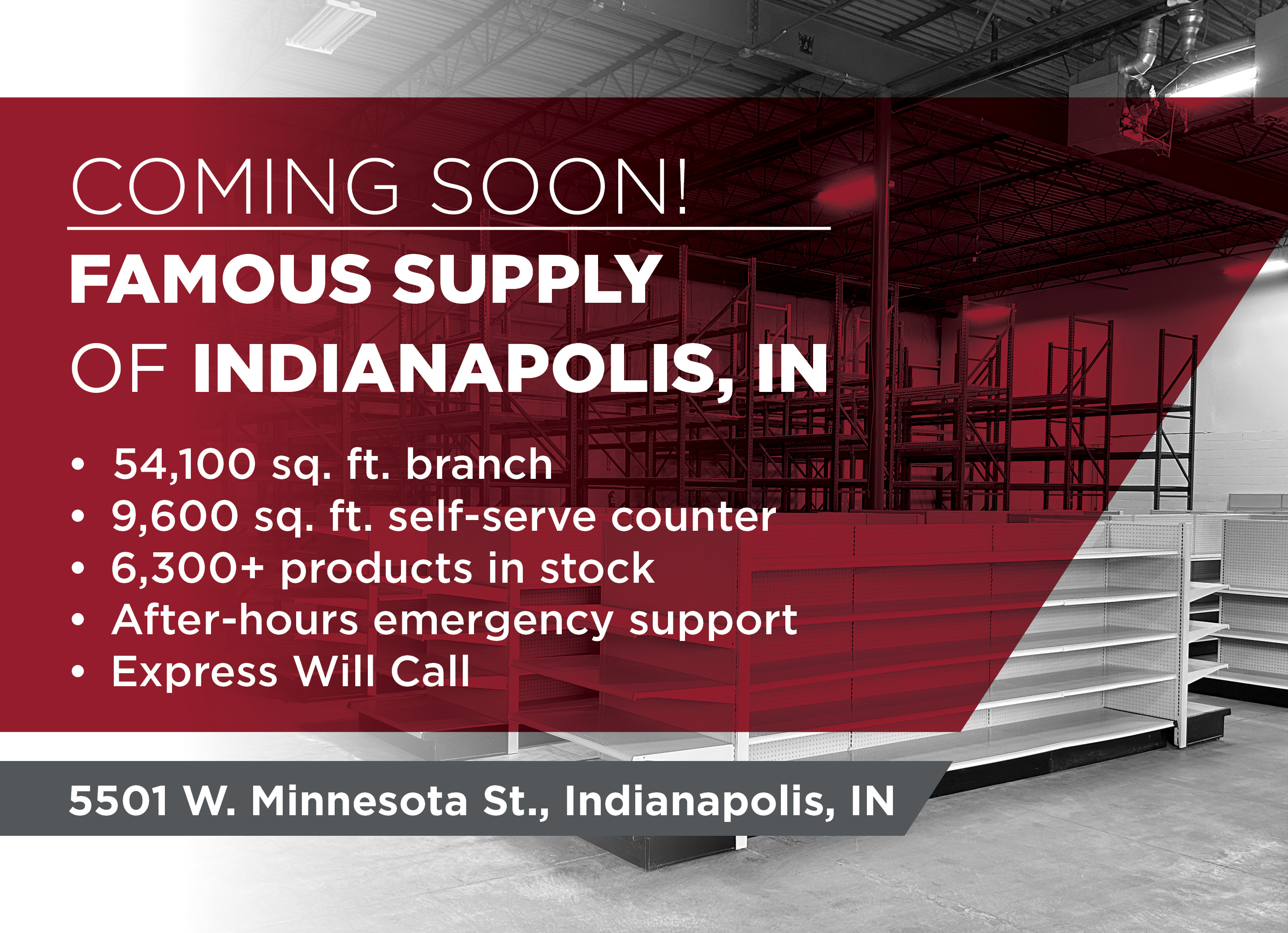 Indianapolis Branch Coming Soon