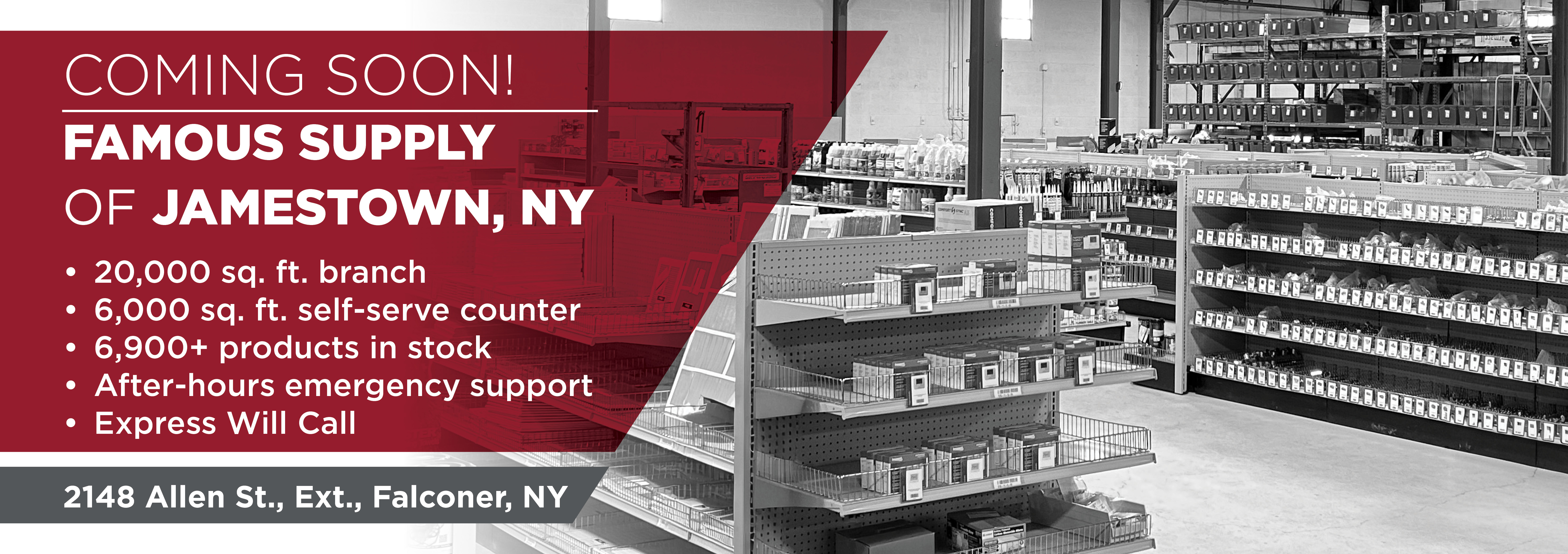 Jamestown Branch Coming Soon