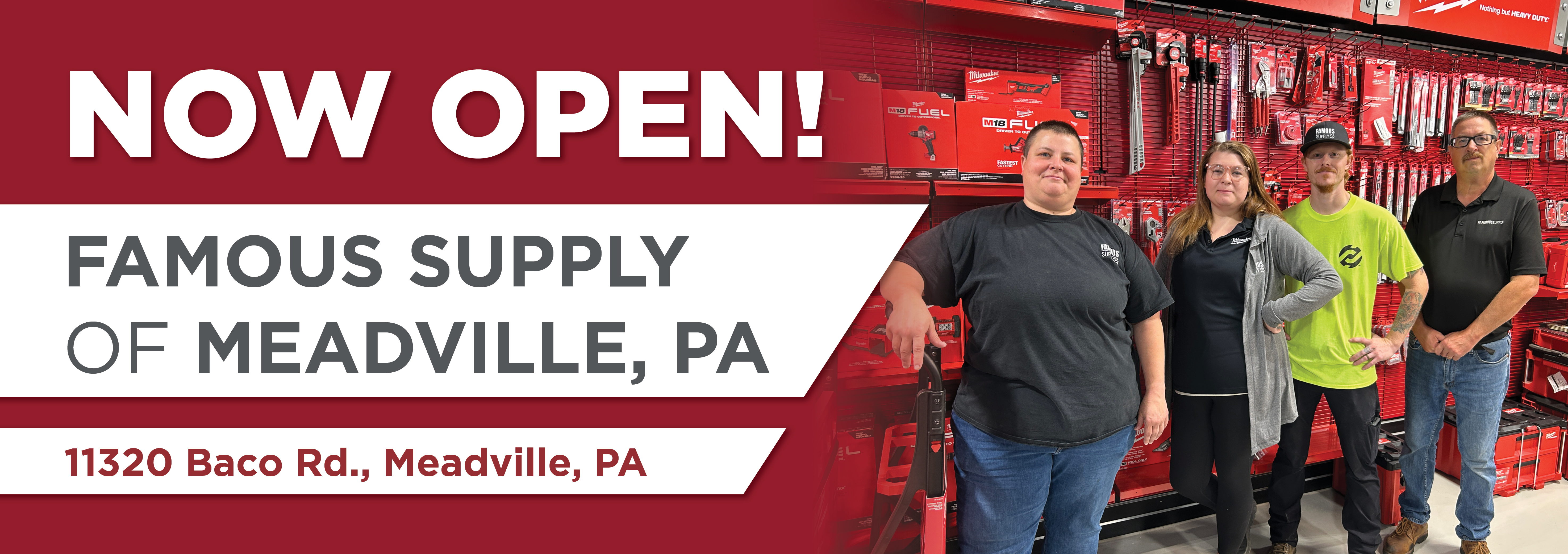 Famous Supply of Meadville Now Open