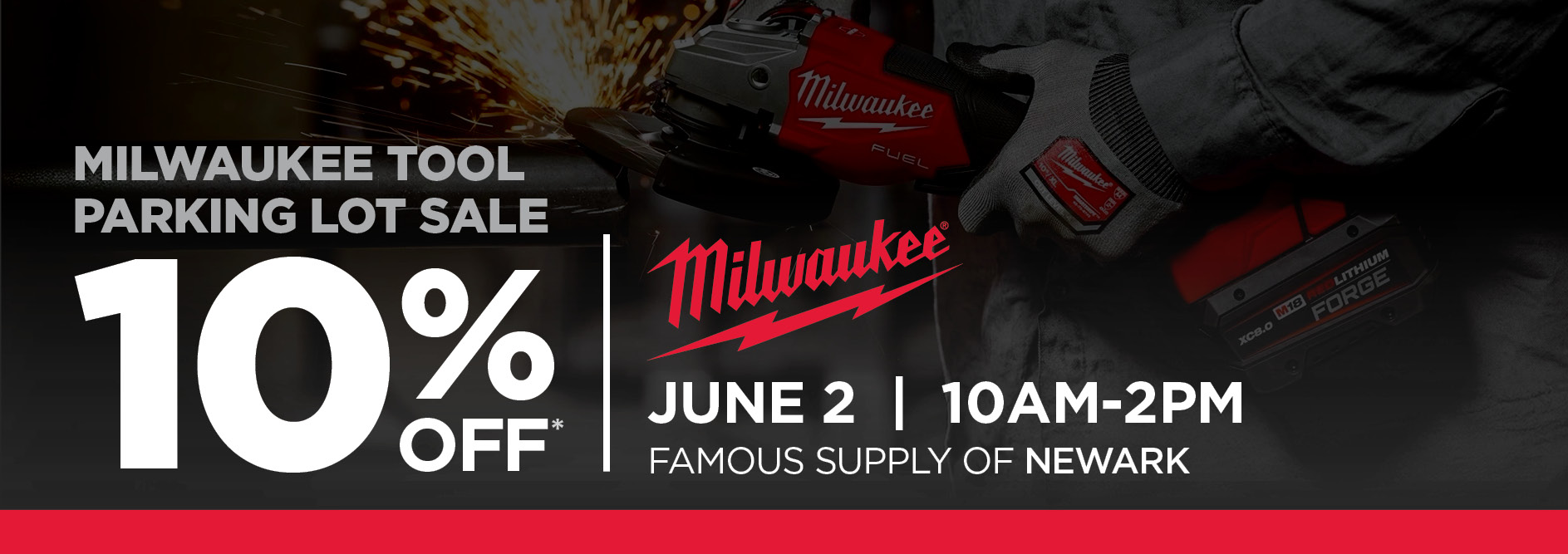 Milwaukee 10% off event