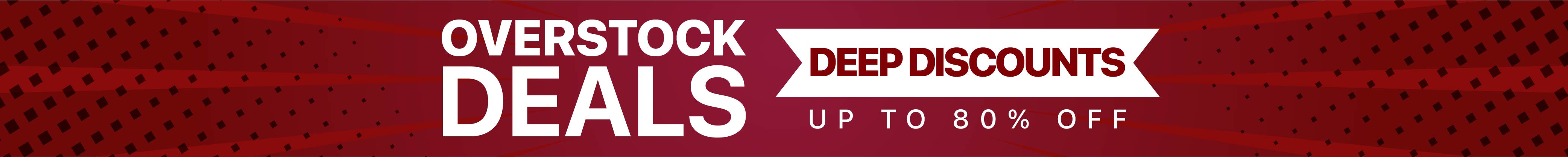 Overstock Deals up to 80% off